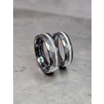 Egyedi fekete kerámia gyűrűpár K. I. részére ****