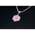 925 STERLING EZÜST HOROSZKÓP MEDÁL - SZŰZ