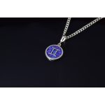 925 STERLING EZÜST HOROSZKÓP MEDÁL - IKREK