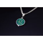 925 STERLING EZÜST HOROSZKÓP MEDÁL - OROSZLÁN